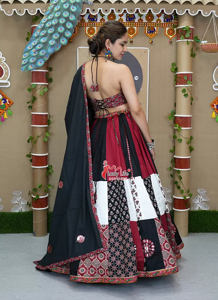 NEW DOUBLE BLOUSE CHOLI