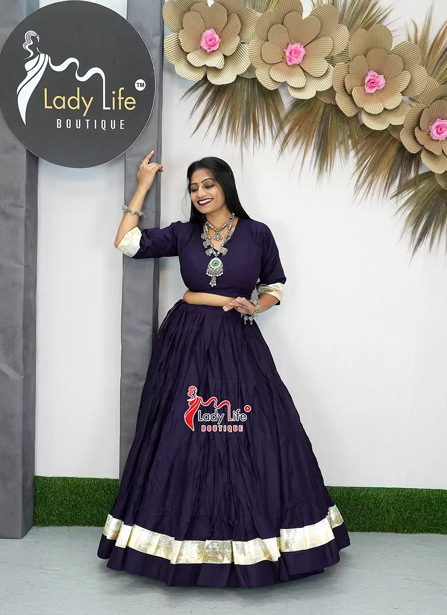 RAYON COTTON CHOLI 2 PICE