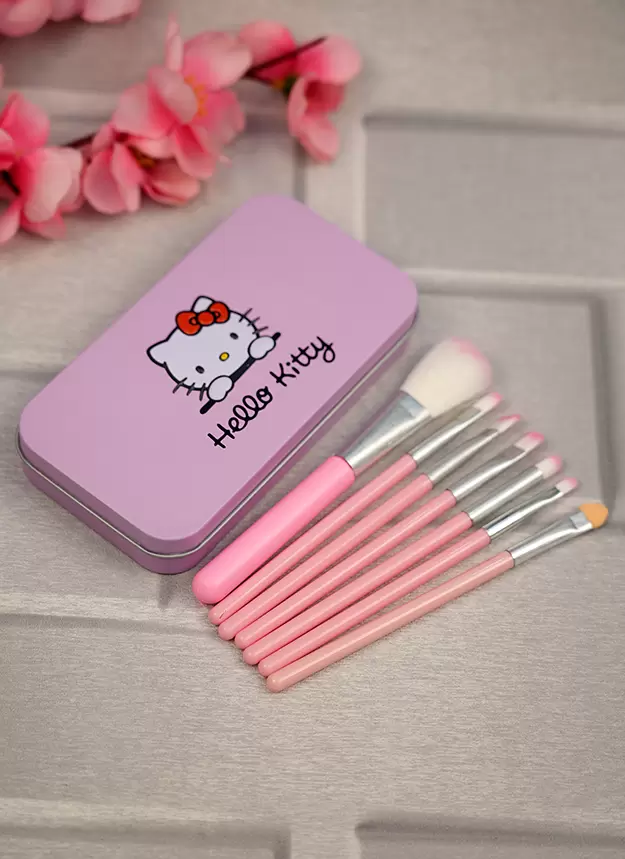 Hello Kitty Makeup Brush Set